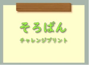【そろばんわり算の特訓】チャレンジプリントわり算　レベル２０